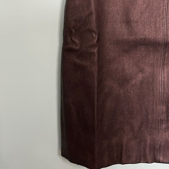 Theory Lamb Leather Dress - Picture 2 of 9